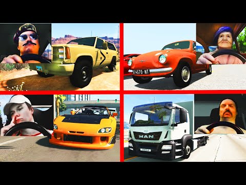 Types of Drivers #2 - BeamNG Drive