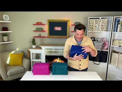 Lug Satin Luxe Toiletry Case - Bumper Satin on QVC