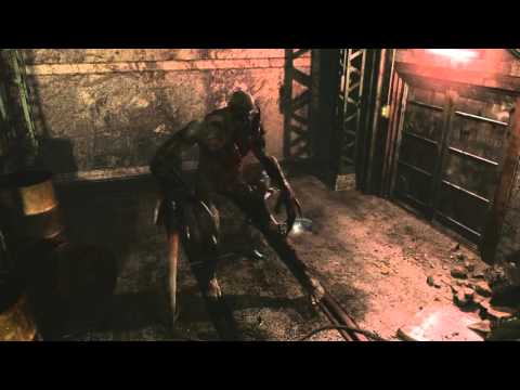Resident Evil 0 HD Remaster - Tyrant (Factory) Boss Hard Mode Knife Only No Damage