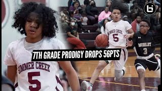 7TH Grade Basketball Prodigy Drops 56Pts! Isaak Hayes Is A Problem