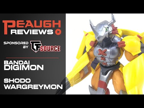 Video Review: Bandai Digimon - Shodo WARGREYMON