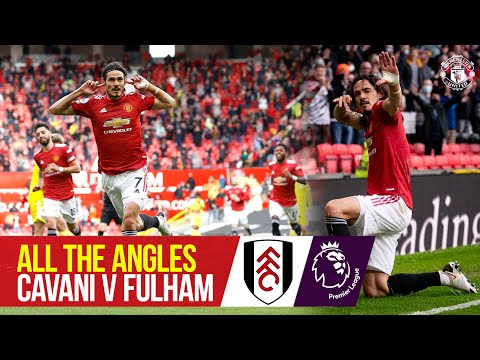 All the Angles | Edinson Cavani's stunning chip v Fulham | Manchester United