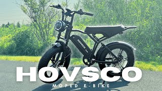 Is This the Double Suspension Moped Style E-Bike You Want? Hovsco HovGTRS