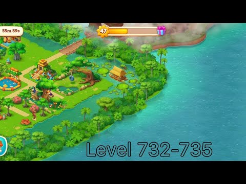 Wildscapes Level 732-735