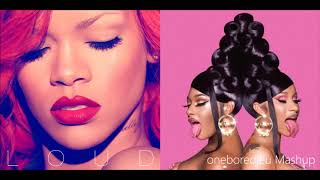 WA&amp;P - Rihanna vs. Cardi B feat. Megan Thee Stallion (Mashup)