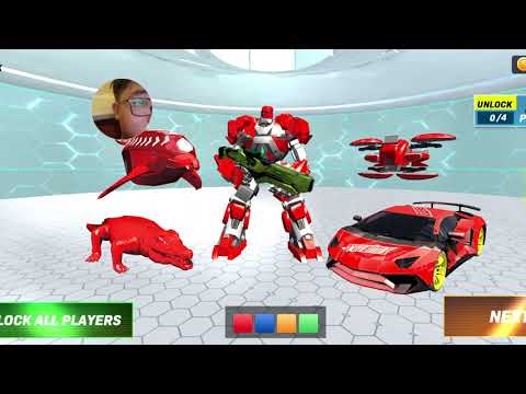 Dolphin Robot Transform War | Android Gameplay
