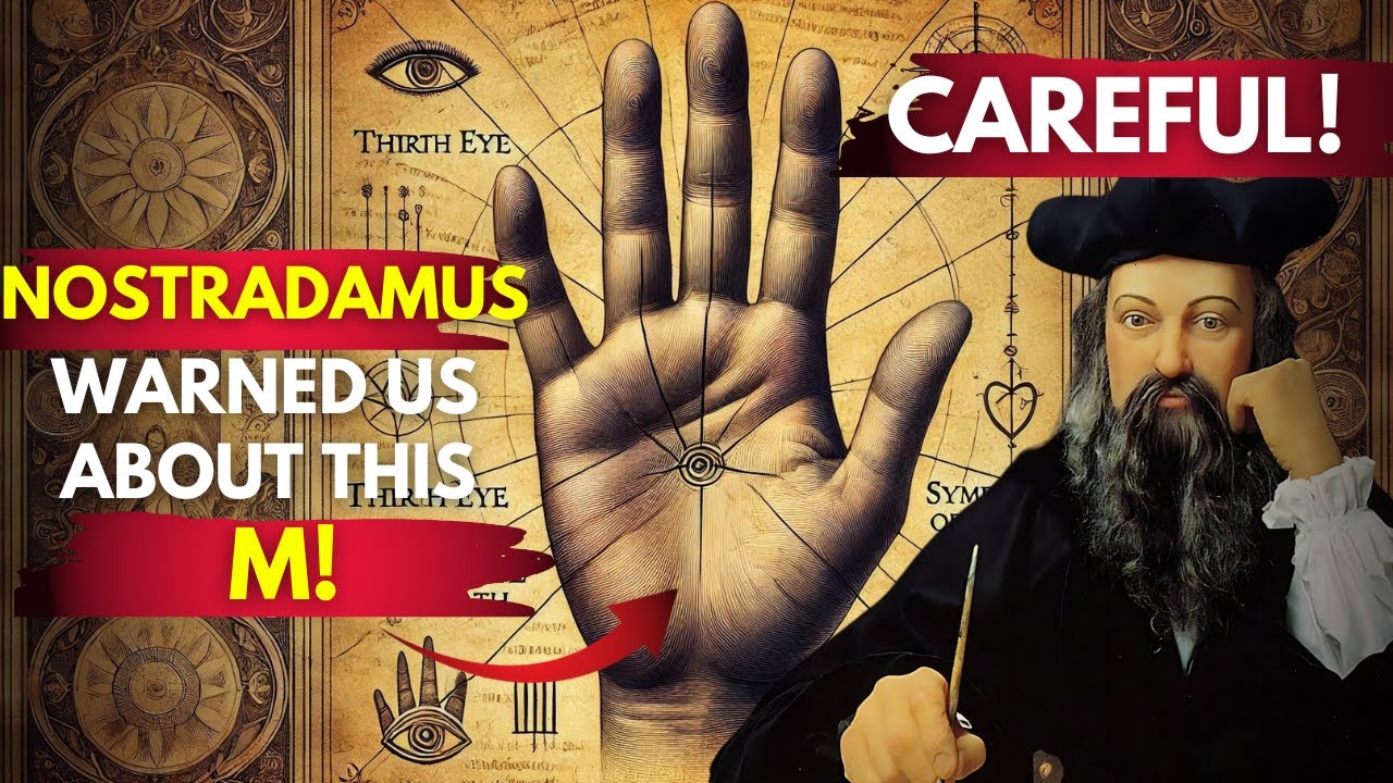 This Will SHOCK You | Nostradamus PREDICTED for those who have the LETTER M on their PALM