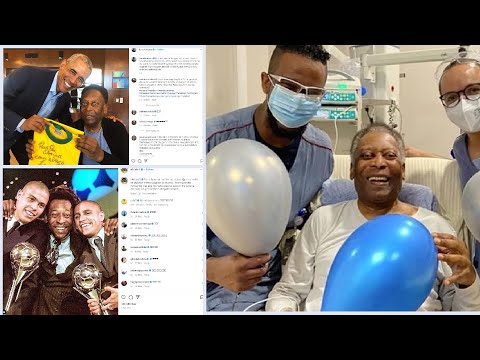 Pele's Last Moment - Messi, Neymar and Ronaldo reaction to Pele's death