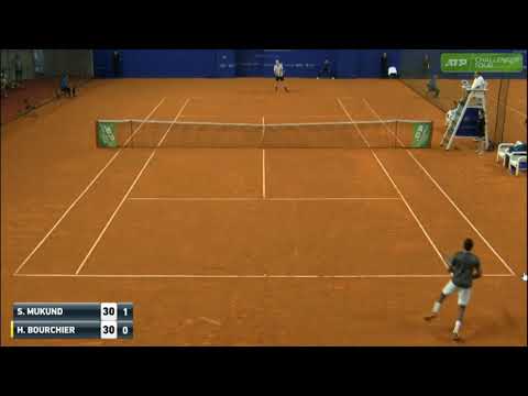ATP Baotou Challenger QF: Mukund Sasikumar Vs Harry Bourchier