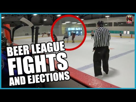 Beer League Fights and Ejections