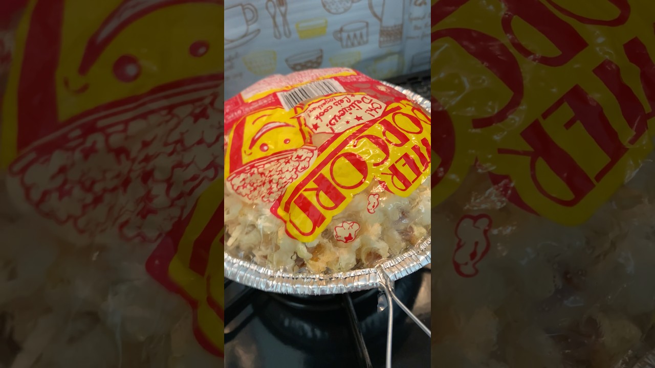 Pipoca que já vem na panela? 🍿🇯🇵