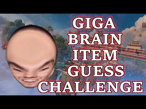 GIGA BRAIN ITEM GUESSING CHALLENGE - Season 9 Masters Ranked 1v1 Duel - SMITE