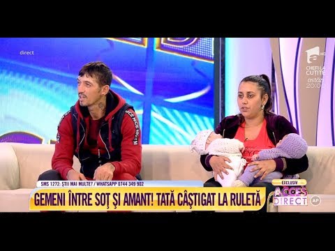 Gemeni de patru luni, fără tată! Mama nu se decide ai cui sunt, între soț și amant