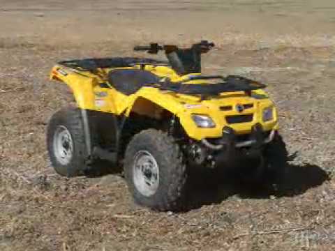 ATV Television Test - 2007 BRP Outlander 400