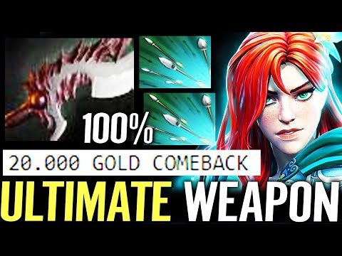 🔥 BASHER Windranger 20.000 GOLD Comeback — Ultimate Weapon 100% Counter Medusa Dota 2 Pro