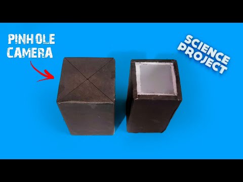 How to make pinhole camera for school project | How to make pinhole camera | Science Project