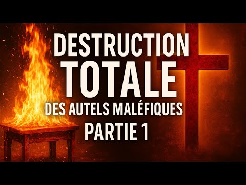 🔥 Destruction Totale des Autels Maléfiques – Partie 1 | Délivrance et Prière de Feu 🔥 (laisse jouer)
