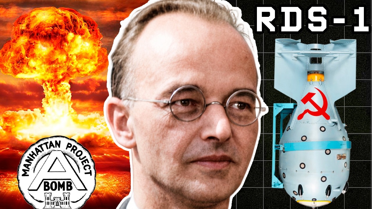 ☢️ KLAUS FUCHS: El CIENTÍFICO que ENTREGÓ la BOMBA ATÓMICA a la UNIÓN SOVIÉTICA