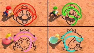【マリオパーティ スーパースターズ】ミニゲーム！マリオVSルイージVSピーチVSロゼッタ