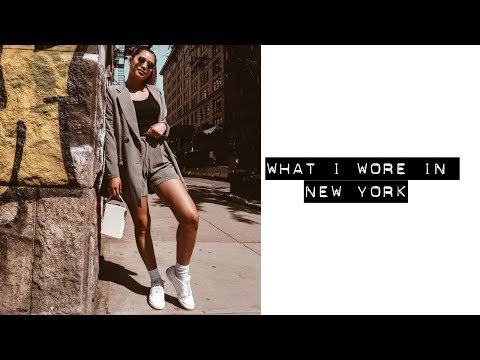 WHAT I WORE IN NEW YORK (LONG WEEKEND)