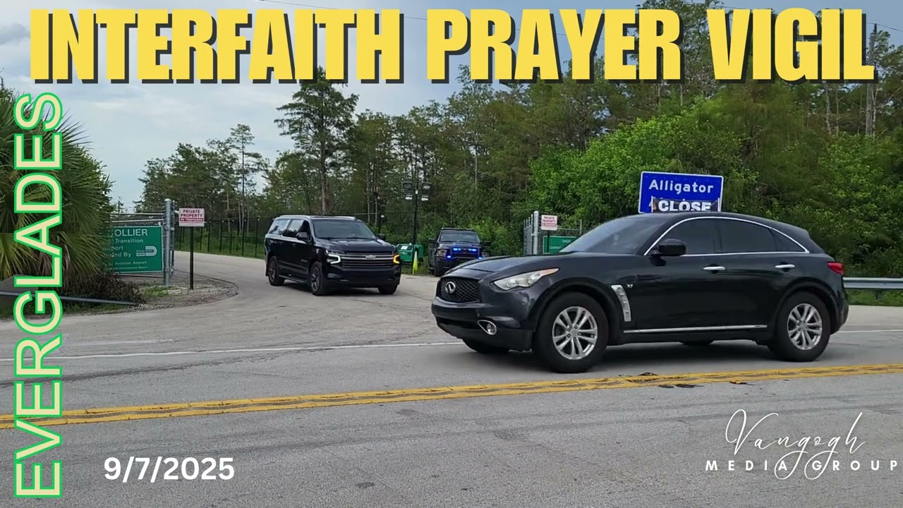 Florida Everglades Interfaith Prayer Vigil Alligator Alcatraz