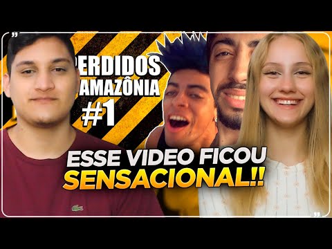 REACT EM CASAL - VENDO A FLORESTA COM OUTRO ZÓIO - PERDIDOS NA AMAZÔNIA #1