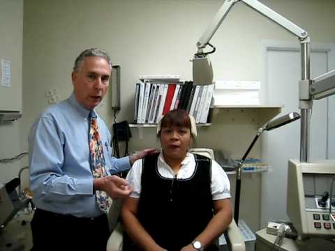 Patient With Achromatopsia (complete color blindness) wearing Chromagen Lenses Video