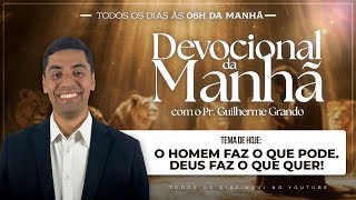 ☀️DEVOCIONAL DA MANHÃ - 07/09 (DOMINGO) | Pr. Guilherme Grando