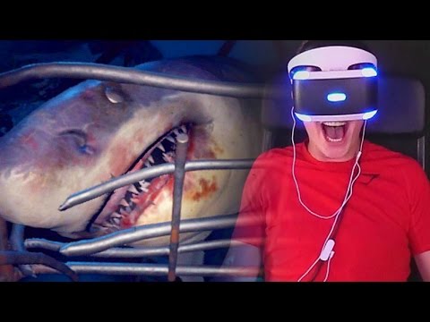 SHARK ATTACK! - Playstation VR "Shark Encounter" Gameplay