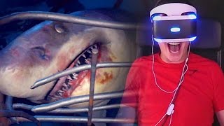 SHARK ATTACK! - Playstation VR "Shark Encounter" Gameplay