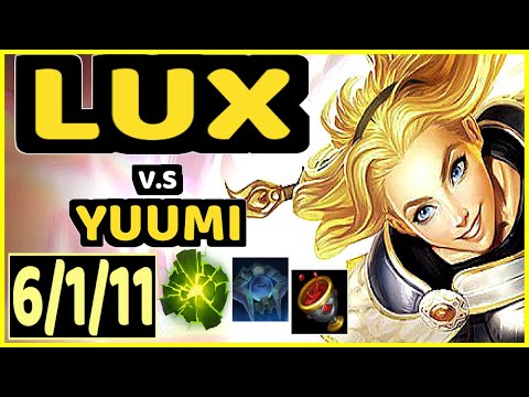 KLAJ (LUX) vs YUUMI - 6/1/11 KDA BOTTOM SUPPORT GAMEPLAY - EUW Ranked GRANDMASTER