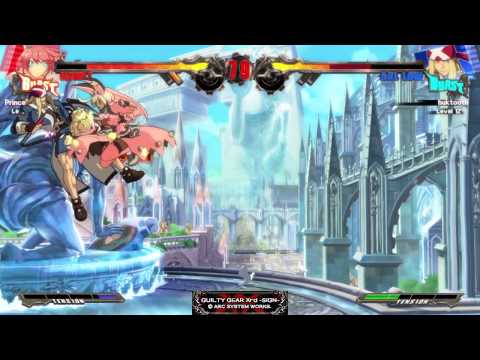 Guilty Gear Xrd -SIGN- Elphelt (Princebry) vs Axl (Buktooth)