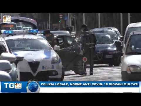 MASCHERINE: LA POLIZIA LOCALE, MULTA ALTRI 18 GIOVANI
