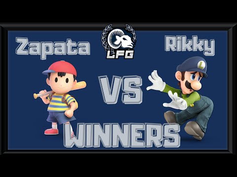 Domingo de Last Frontier Gaming 2 Zapata (Ness) vs Rikky (Luigi) Winners