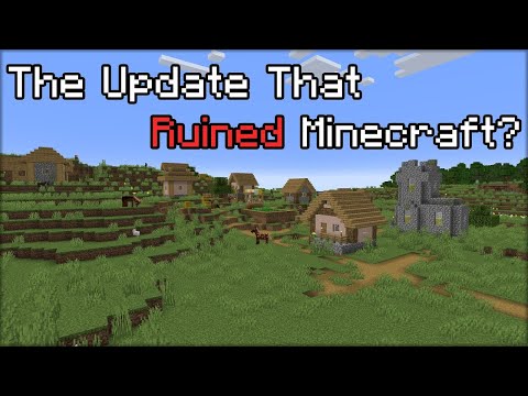 Why I Think 1.14 Is Minecraft's Worst Update