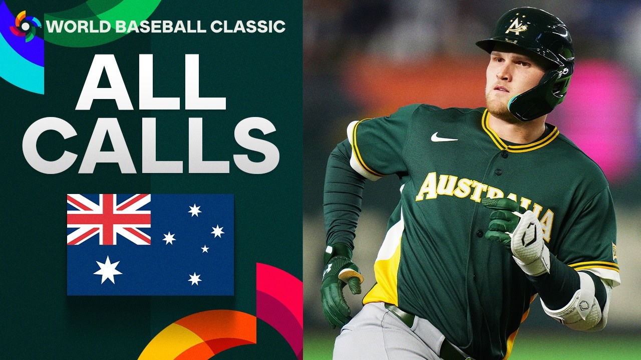 ALL CALLS: Curtis Mead sets the tone for Team Australia with a massive three-run homer! 🔊
