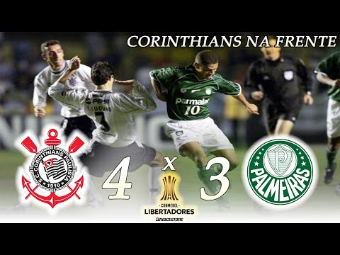Corinthians x Palmeiras ● Copa Libertadores 2000 ● Melhores Momentos -  CORINTHIANS NA FRENTE