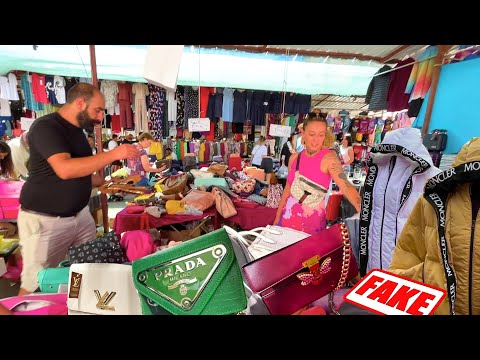 ANTALYA LARA BIG & CHEAP BAZAAR on Saturday SIRINYALI SOSYETE PAZARI #turkey #antalya #bazaar #Lara