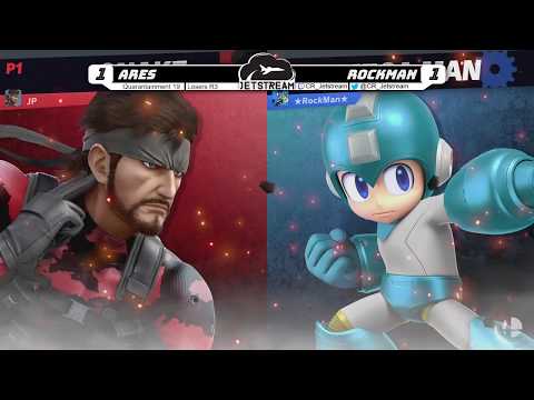 Quarantainment 19 Losers R3 - Ares (Snake) Vs. Rockman (MegaMan) Smash Ultimate - SSBU