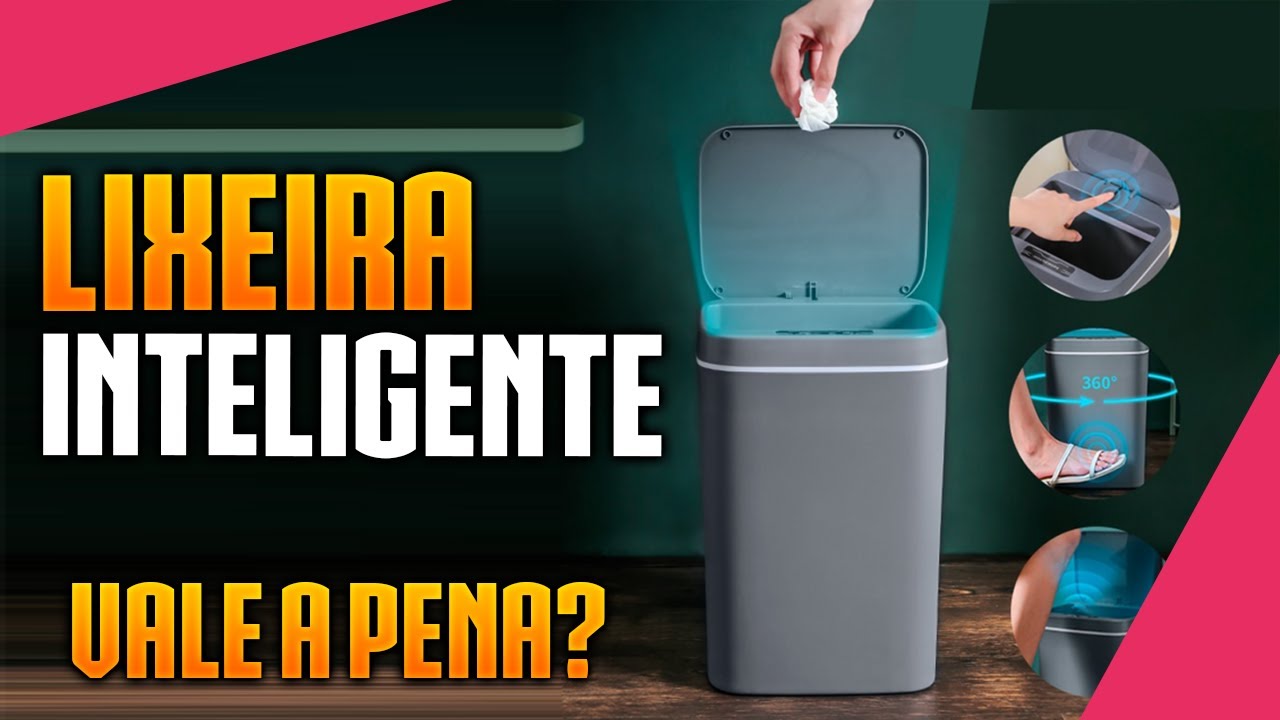 Lixeira Inteligente 16 Litros - Vale a pena?