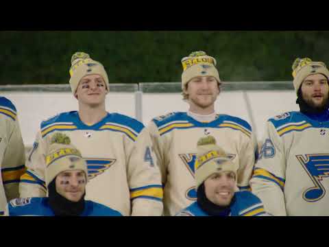 Blues Mic'd Up for Winter Classic Practice