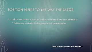 Shaving for Barbers: Class for Barber Students