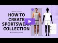 How to create a sportswear design collection