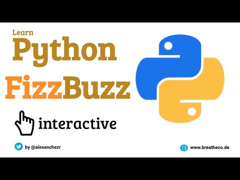 19 FizzBuzz Interview Question - Python Tutorial for Beginners (Interactive and Auto-graded)