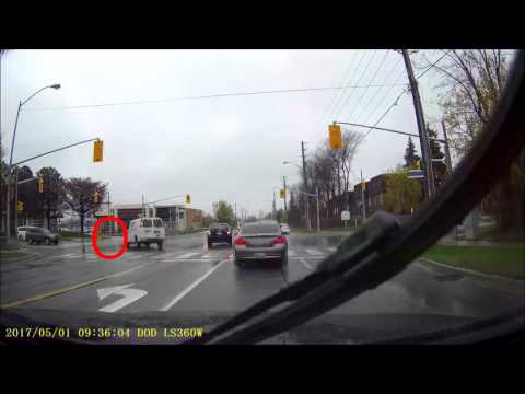 Pedestrian Struck By Car! (Close Call!)