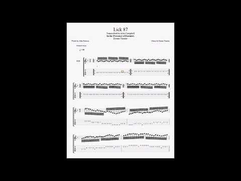 Lick 87 Backing Track