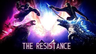 Godzilla x Kong The New Empire Music Video •The Resistance• Skillet