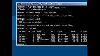70-680 : Add Windows 7 Native Boot VHD to Clean Bare Metal Machine