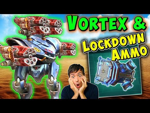 Max Vortex Spectre & Lockdown Ammo? War Robots Mk2 Fun Gameplay WR