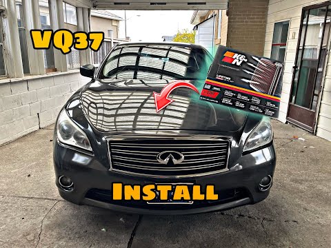 K&N DROP-IN FILTER FOR VQ37 (Install / Sound Test / Acceleration Before & After) * EP 55 *